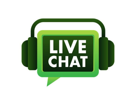 Download Green Live Chat Icon Vector Illustration - Vector Collection