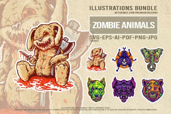 Download Macabre Horror Vector Pack Creepy Doll - Vector Collection