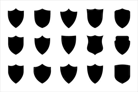 Download Shield Vector Silhouette Design - Vector Collection