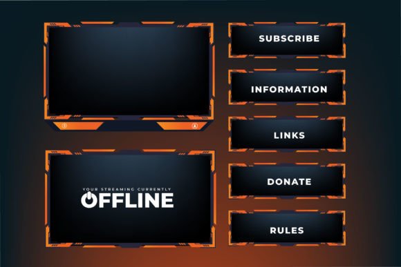Download Live Streaming Screen Interface Vector - Vector Collection